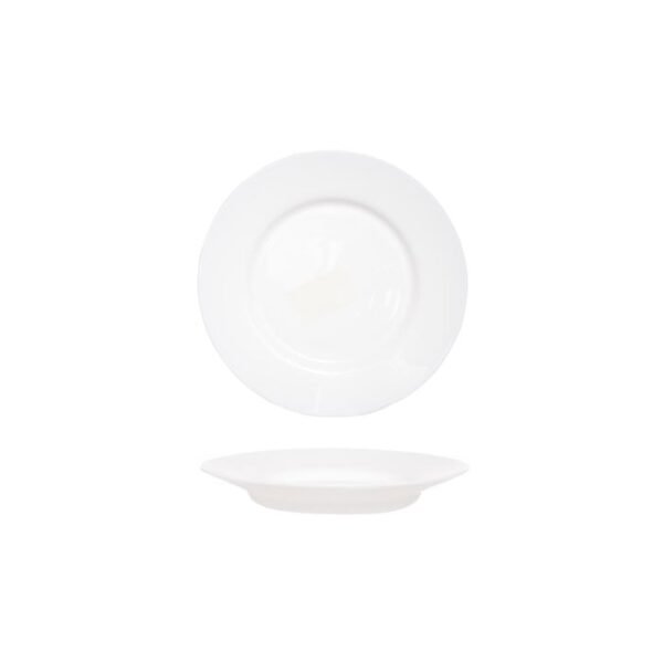 PRATO DE JANTAR FUNDO EM VIDRO OPALINO TEMPERADO BRANCO, MODELO EVERYDAY, TAMANHO 22CM, MARCA LUMINARC = G0563