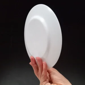 PRATO DE SOBREMESA EM VIDRO OPALINO TEMPERADO BRANCO, MODELO EVERYDAY, TAMANHO 19CM, MARCA LUMINARC = G0565