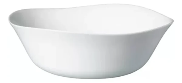 TIGELA EM VIDRO OPALINO TEMPERADO BRANCO, MODELO EVERYDAY, TAMANHO 12CM, MARCA LUMINARC = H4122