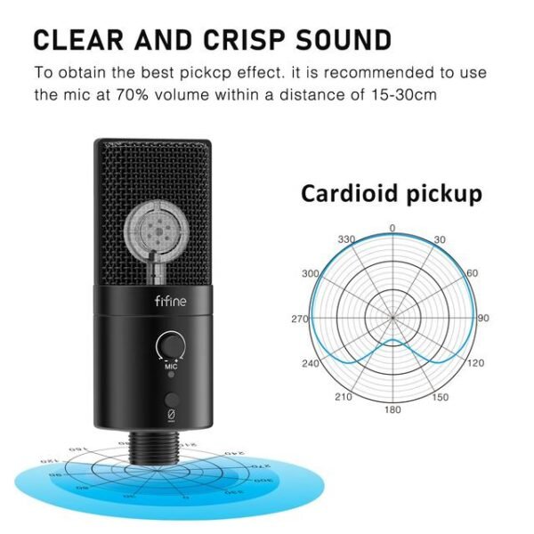 BXCC-T11-B-5 - MICROFONE DE MESA COM FIO, USO PROFISSIONAL, ACOMPANHA BASE TRIPÉ ARTICULÁVEL EM METAL - Imagem 3
