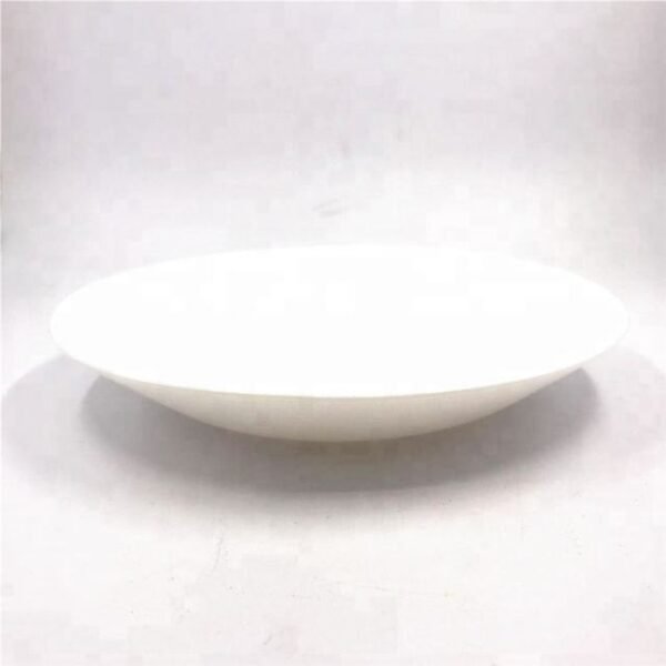 PRATO DE JANTAR FUNDO EM VIDRO OPALINO TEMPERADO BRANCO, MODELO CARINE, TAMANHO 21CM, MARCA LUMINARC = L5406 - Imagem 2