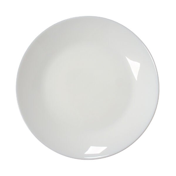 PRATO DE JANTAR FUNDO EM VIDRO OPALINO TEMPERADO BRANCO, MODELO ZELIE, TAMANHO 20CM, MARCA LUMINARC = V7141 - Imagem 2