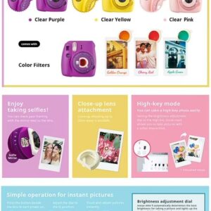 Polaroid Camera - Purple - CAMERA