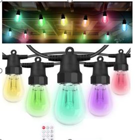 25m RGB light string - cordão de luz