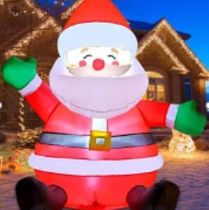 Decora&ccedil;&otilde;es de Natal - PAPAI NOEL INFL&Aacute;VEL