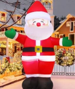 Decora&ccedil;&otilde;es de Natal - PAPAI NOEL INFL&Aacute;VEL