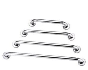 Silver 80cm bathroom handle 4-piece set - BANHEIRO