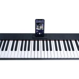 TECLADO MUSICAL ELETRONICO COM 61 TECLAS