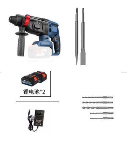 MARTELETE ROMPEDOR PORTATIL COM FUNCIONAMENTO SEM FIO A BATERIA DE 21V