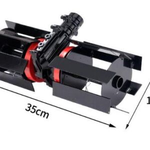 RODA DE REMOCAO DE ERVAS DANINHAS/ ARACAO PARA ACOPLAR EM CORTADOR DE GRAMA