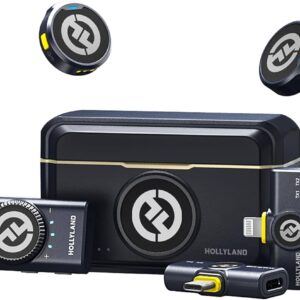 MICROFONE LAPELA COM TECNOLOGIA SEM FIO COM ALIMENTAÇÃO POR RECEPTOR DE SINAL DE ÁUDIO ATRAVÉS DE ENTRADA USB-C