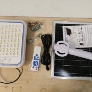 LUMIN&Aacute;RIA SOLAR DE LED COM SENSOR. DISPOSITIVO DE ILUMINA&Ccedil;&Atilde;O AUT&Ocirc;NOMO PARA USO EXTERNO