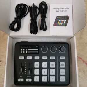 MESA DE SOM DIGITAL COMPACTA MULTIFUNCIONAL