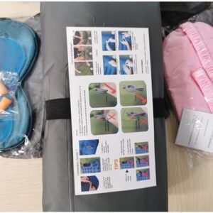 COLCH&Atilde;O INFL&Aacute;VEL, CORPO INTEIRI&Ccedil;O EM PVC RECOBERTO EM TECIDO, COR: CINZA