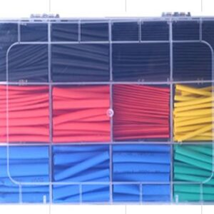 KIT DE TUBOS TERMO RETRATEIS EM polifenol PARA ISOLAMENTO DE CABOS EL&Eacute;TRICOS