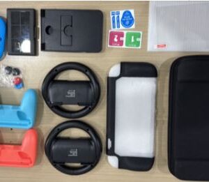 KIT DE PROTEÇÃO PARA VÍDEO GAME DE MAO 10 EM 1