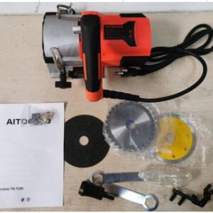 SERRA EL&Eacute;TRICA PORT&Aacute;TIL TIPO MARMORE, COM MOTOR DE 1800W DE POTENCIA