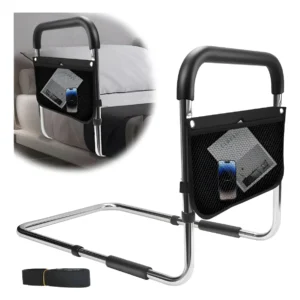 GRADE DE PROTEÇÃO PARA CAMA E APOIO PARA IDOSOS COM ESTRUTURA EM ACO E CAPACIDADE PARA SUPORTAR ATE 150KG