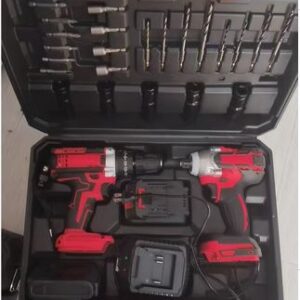 KIT DE FERRAMENTAS EL&Eacute;TRICAS PORT&Aacute;TIL CONTENDO FURADEIRA/ PARAFUSADEIRA SEM FIO