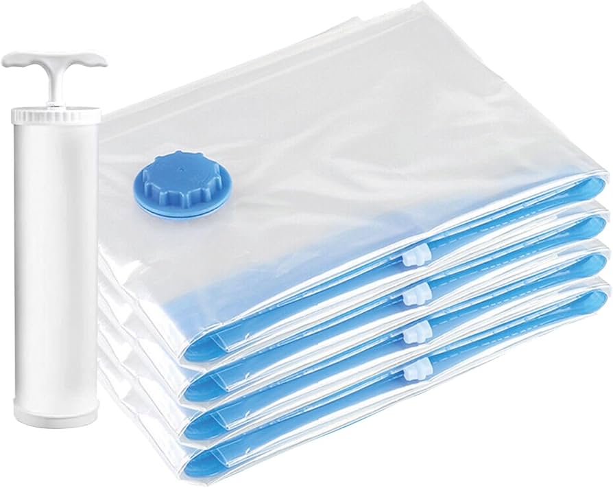 SACOS PARA ARMAZENAMENTO A VÁCUO, TIPO COMPRESSÃO