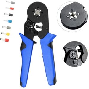 ALICATE DE CRIMPAGEM MANUAL PARA TERMINAIS ELETRICOS, TIPO AUTO AJUSTAVEL COM SISTEMA DE CATRACA