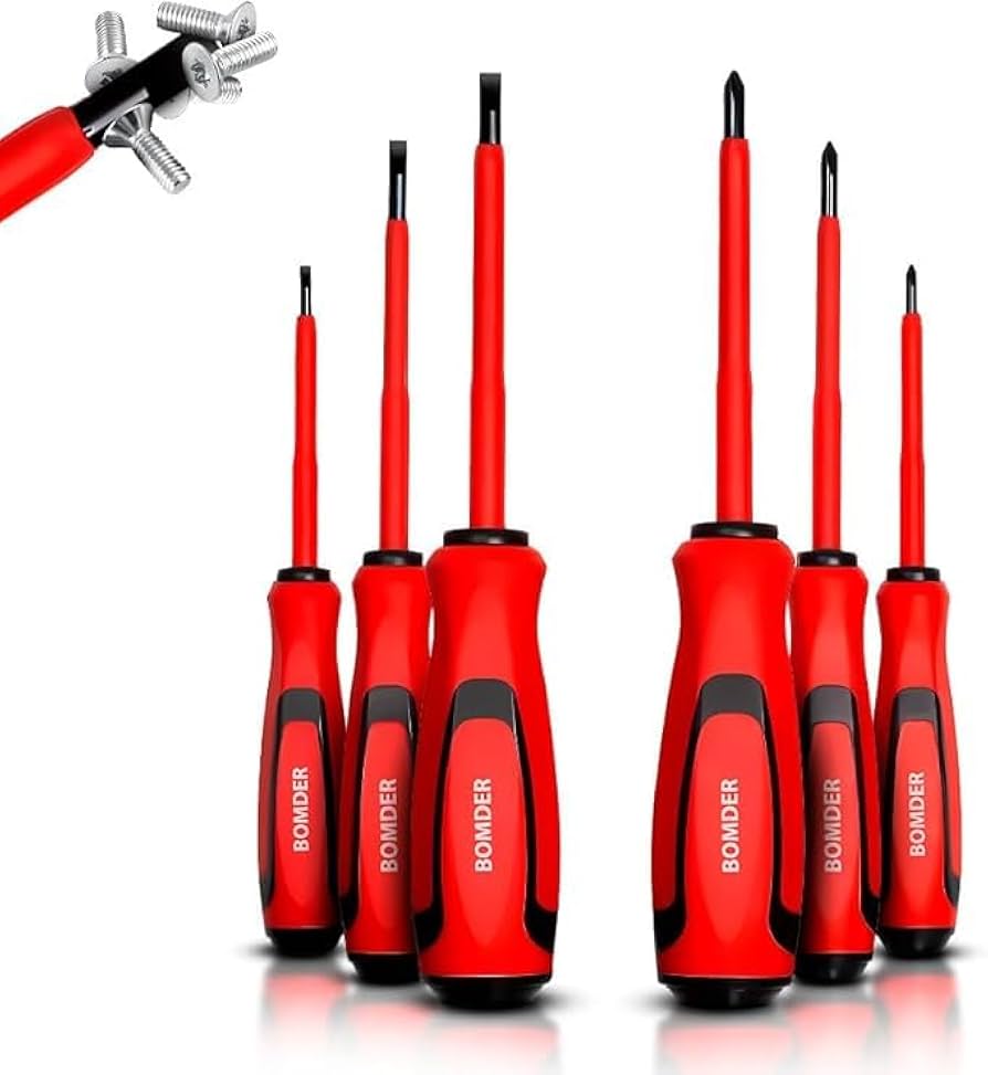 CONJUNTO DE CHAVES DE FENDA ISOLADAS