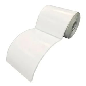 ETIQUETA AUTOADESIVA EM PAPEL ACONDICIONADA EM ROLO