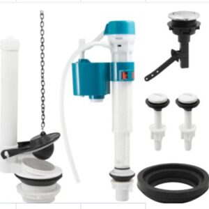 KIT MECANISMO COMPLETO PARA CAIXA ACOPLADA DE DESCARGA, MODELO UNIVERSAL