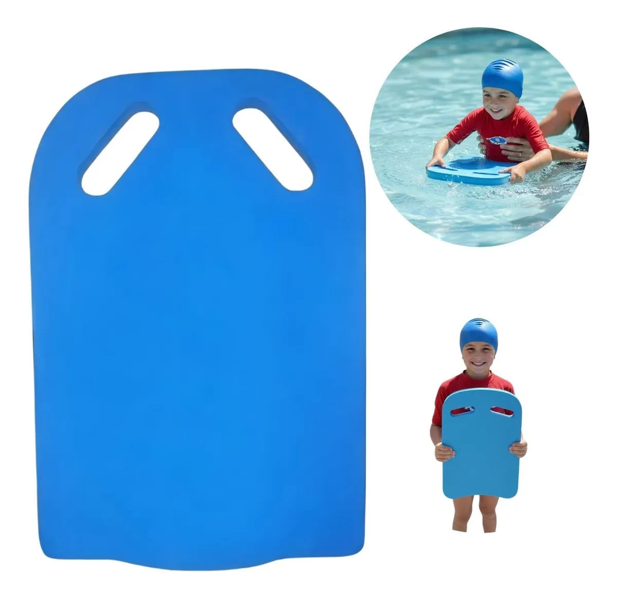 PRANCHA FLUTUANTE PARA NATAÇÃO, FABRICADA EM ESPUMA DE POLIETILENO