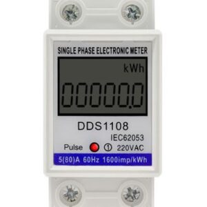 MEDIDOR DE ENERGIA EL&Eacute;TRICA DIGITAL MONOF&Aacute;SICO, PARA MEDI&Ccedil;&Atilde;O DE CONSUMO EM QUILOWATT HORA