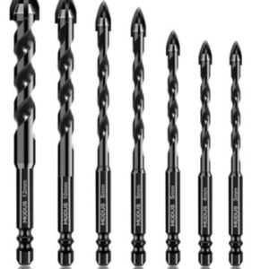 CONJUNTO DE BROCAS HELICOIDAIS MULTIUSO COM PONTA EM METAL DURO