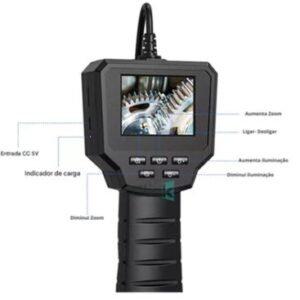ENDOSC&Oacute;PIO BOROSC&Oacute;PIO INDUSTRIAL COM C&Acirc;MERA DIGITAL INTEGRADA, RESOLU&Ccedil;&Atilde;O FULL HD 1080P, TELA LCD COLORIDA DE 2.4 POL