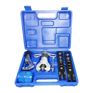 KIT FLAGELADOR EXCÊNTRICO COM CATRACA PARA TUBOS, ACOMPANHADO DE CORTADOR E ALARGADOR