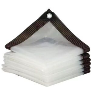 LONA TRANSPARENTE IMPERME&Aacute;VEL FABRICADA EM PLASTICO