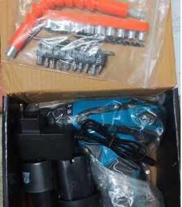 PARAFUSADEIRA ELÉTRICA SEM FIO, COM TORQUE MÁXIMO DE 120 N.M SEM ESCOVA