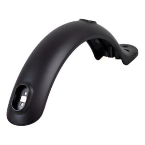 PARALAMA TRASEIRO PARA SCOOTER ELETRICA, FABRICADO EM PLASTICO RESISTENTE DE ALTA DURABILIDADE, DESTINADO A PROTECAO DO PNEU TRASEIRO CONTRA RESPINGOS DE AGUA, LAMA E SUJEIRA. UTILIZADO EM PATINETES ELETRICOS, ESPECIALMENTE MODELOS COMPATIVEIS COM RODAS DE 8,5 POLEGADAS. NAO POSSUI COMPONENTES ELETRICOS, NAO UTILIZA BATERIA E NAO REQUER FONTE DE ALIMENTACAO. ACONDICIONADO EM EMBALAGEM INDIVIDUAL PARA TRANSPORTE E COMERCIALIZACAO.