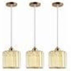 LUMINARIA PENDENTE DE TETO, COM CANOPLA E CABO DE SUSTENTACAO, ESTRUTURA EM METAL E CUPULA EM VIDRO, PARA INSTALACAO SUSPENSA, UTILIZADA EM ILUMINACAO INTERNA, COMPATINHA COM SOQUETES E27