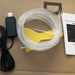 ILUMINACAO DE LED PARA USO AUTOMOTIVO COM LUZES ATIVADAS POR SOM, POTENCIA 5V