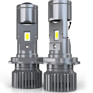 LAMPADA LED AUTOMOTIVA PARA FAROL, PROPRIA PARA VEICULOS, MODELO GT4, UTILIZADA EM SISTEMAS DE ILUMINACAO DE FAROL (ALTO E BAIXO), COM TENSAO DE OPERACAO DE 12-24V, POTENCIA APROXIMADA DE 35W, TEMPERATURA DE COR DE 6000-6500K, COM FLUXO LUMINOSO APROXIMADO DE ATE 4500LM, DOTADA DE SISTEMA DE DISSIPACAO DE CALOR COM VENTOINHA, CORPO EM ALUMINIO E DRIVER EXTERNO, ACONDICIONADA EM KIT.