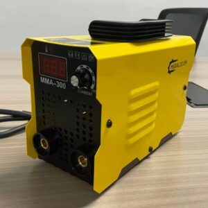 MAQUINA DE SOLDA ELETRICA TIPO INVERSORA (MMA/ARC), COM ACIONAMENTO ELETRICO, DOTADA DE CONTROLE DE CORRENTE E DISPLAY DIGITAL, UTILIZADA PARA SOLDAGEM DE METAIS POR ELETRODO REVESTIDO.